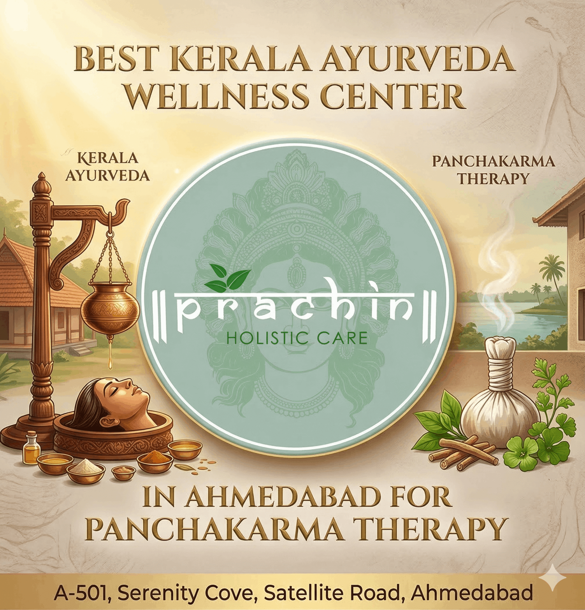 Best Kerala Ayurveda Wellness Center in Ahmedabad for Panchakarma Therapy