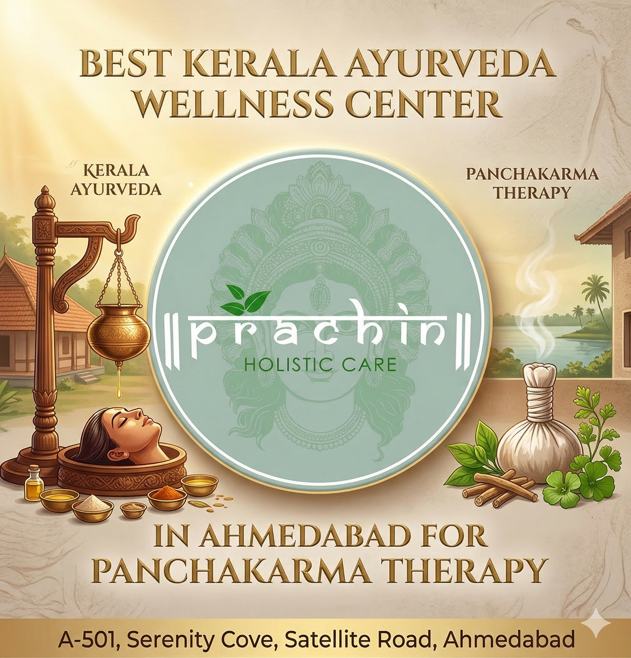 Kerala Ayurveda Wellness Center in Ahmedabad